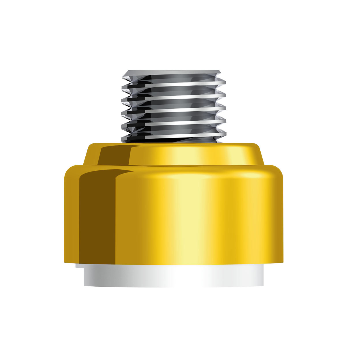 M30X3.5 Thread-On Gearshift Adapter W/LED Mount For Eaton-Fuller 9/10 Speed -Electric Yellow - Thumbnail 2