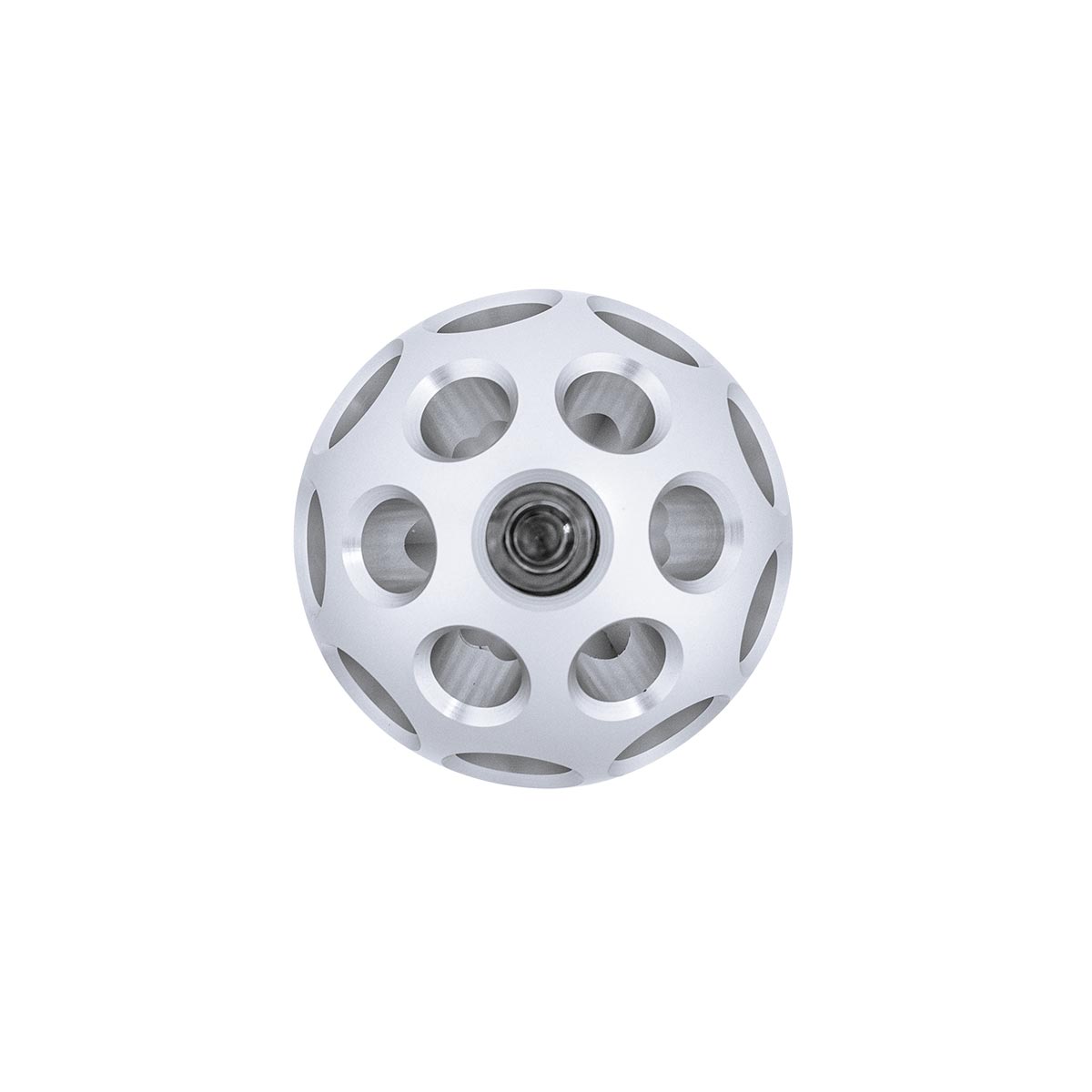 Thread-On Annodized Phoenix Style Ball Gearshift Knob With LED 9/10 Speed Adapter-White LED - Thumbnail 6