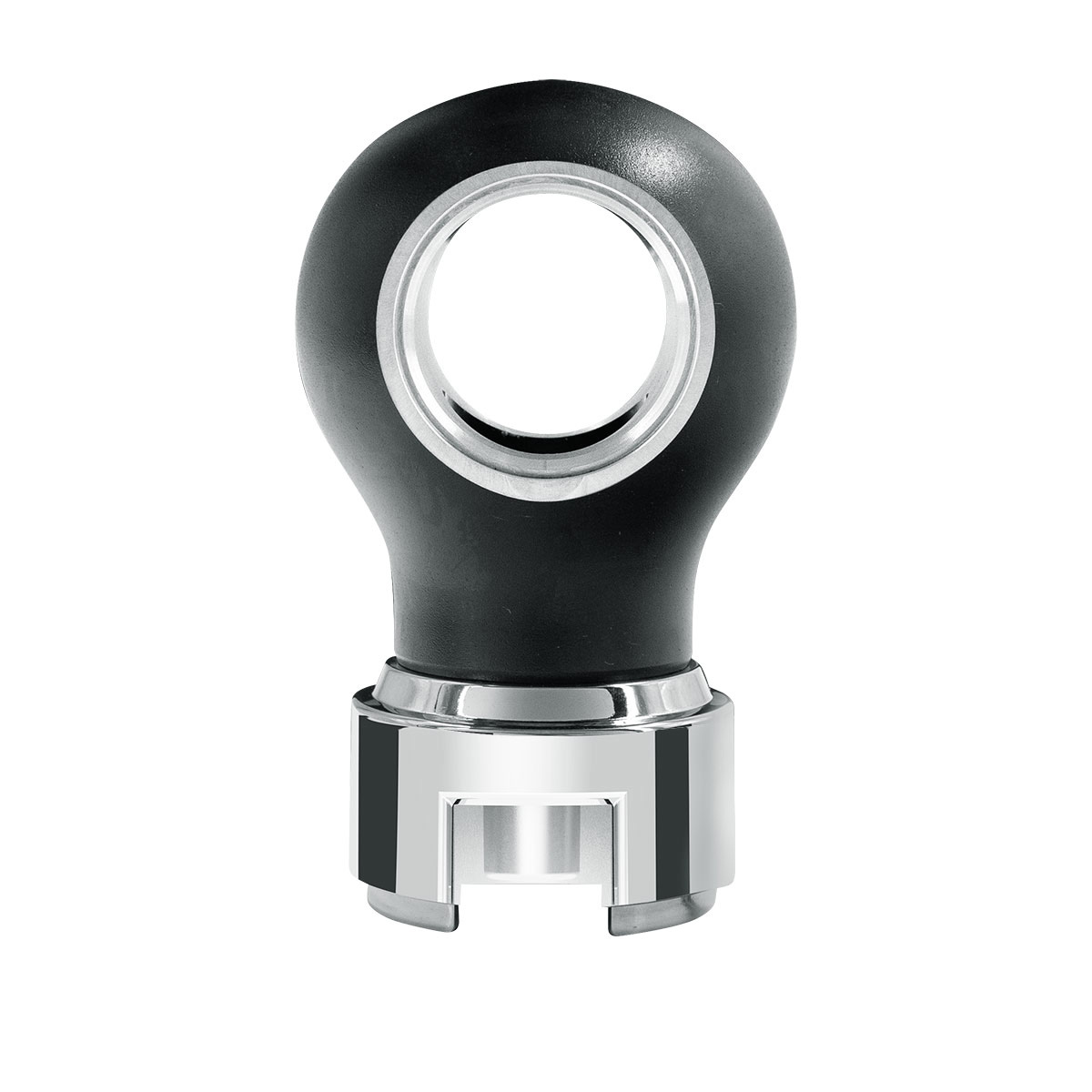 Thread-On Charlotte Style Gearshift Knob With 13/15/18 Speed Adapter-Matte Black - Thumbnail 2