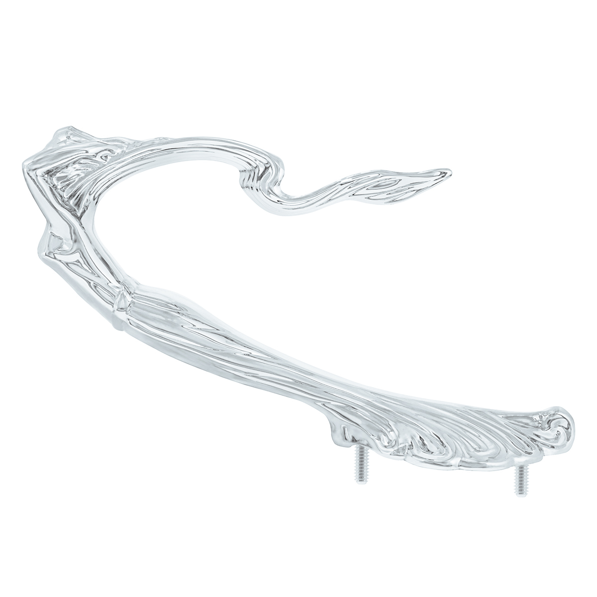 Die-Cast Flying Goddess Hood Ornament - Chrome - Thumbnail 2