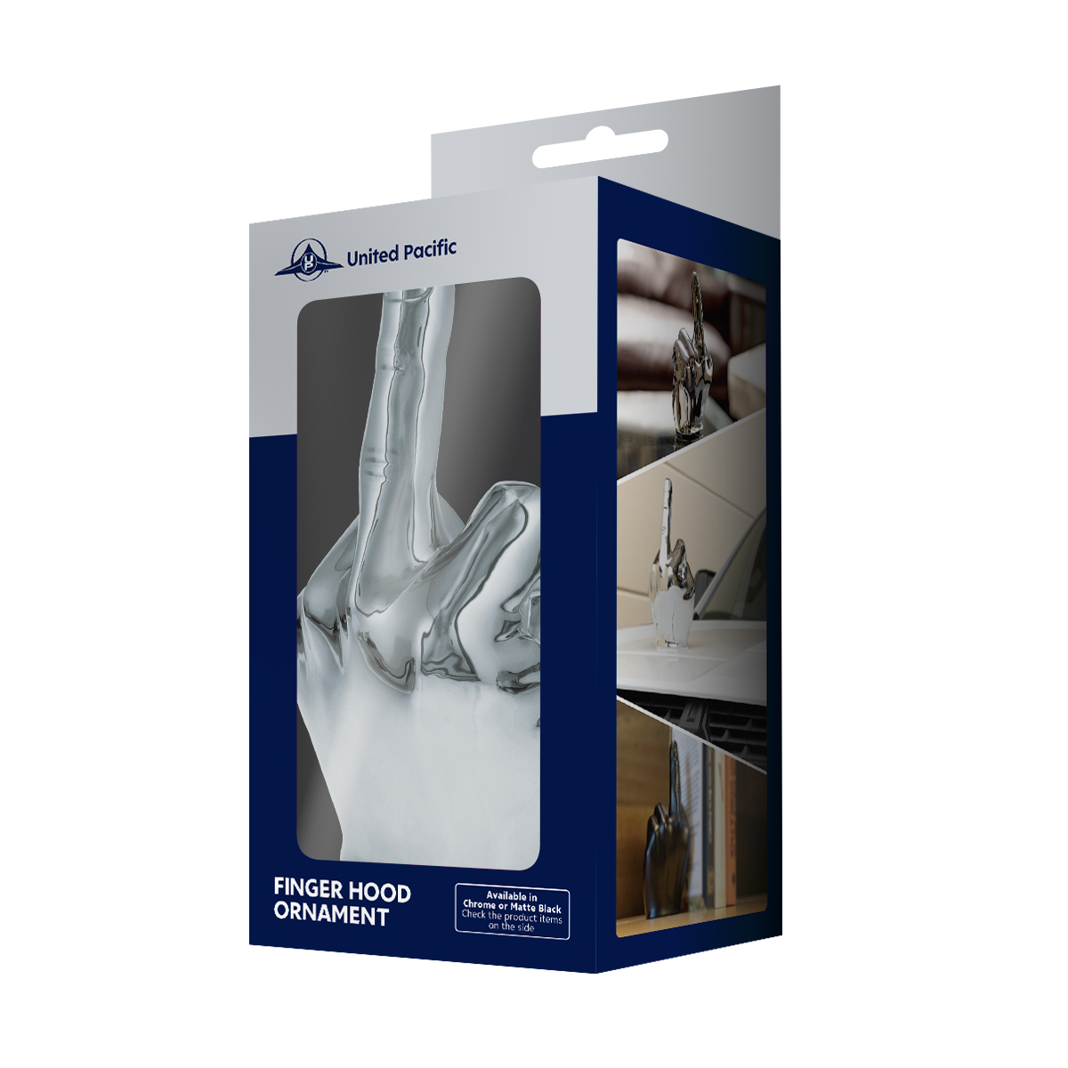 Finger Hood Ornament-Chrome - Thumbnail 14