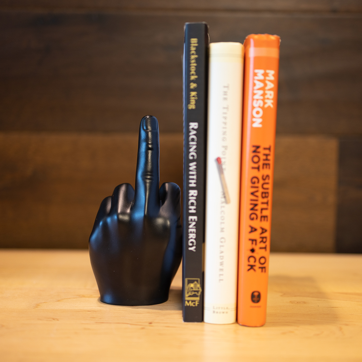 Finger Hood Ornament-Matte Black - Thumbnail 12