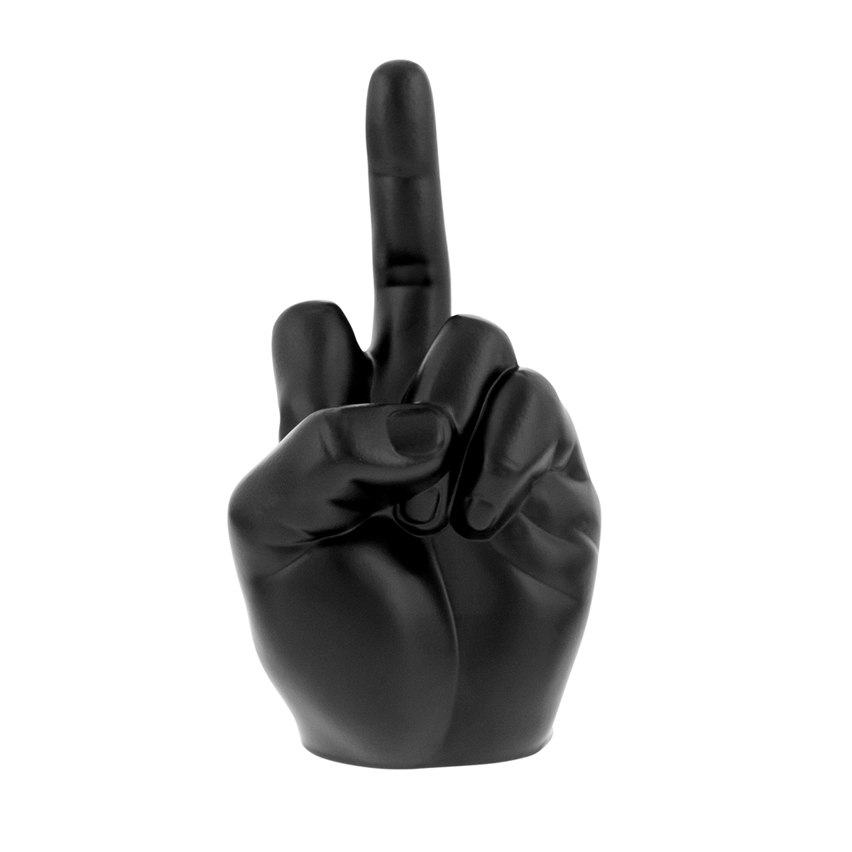 Finger Hood Ornament-Matte Black - Thumbnail 4