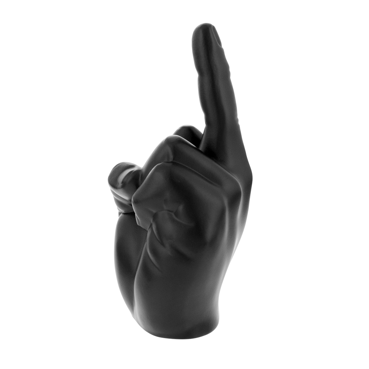 Finger Hood Ornament-Matte Black - Thumbnail 5