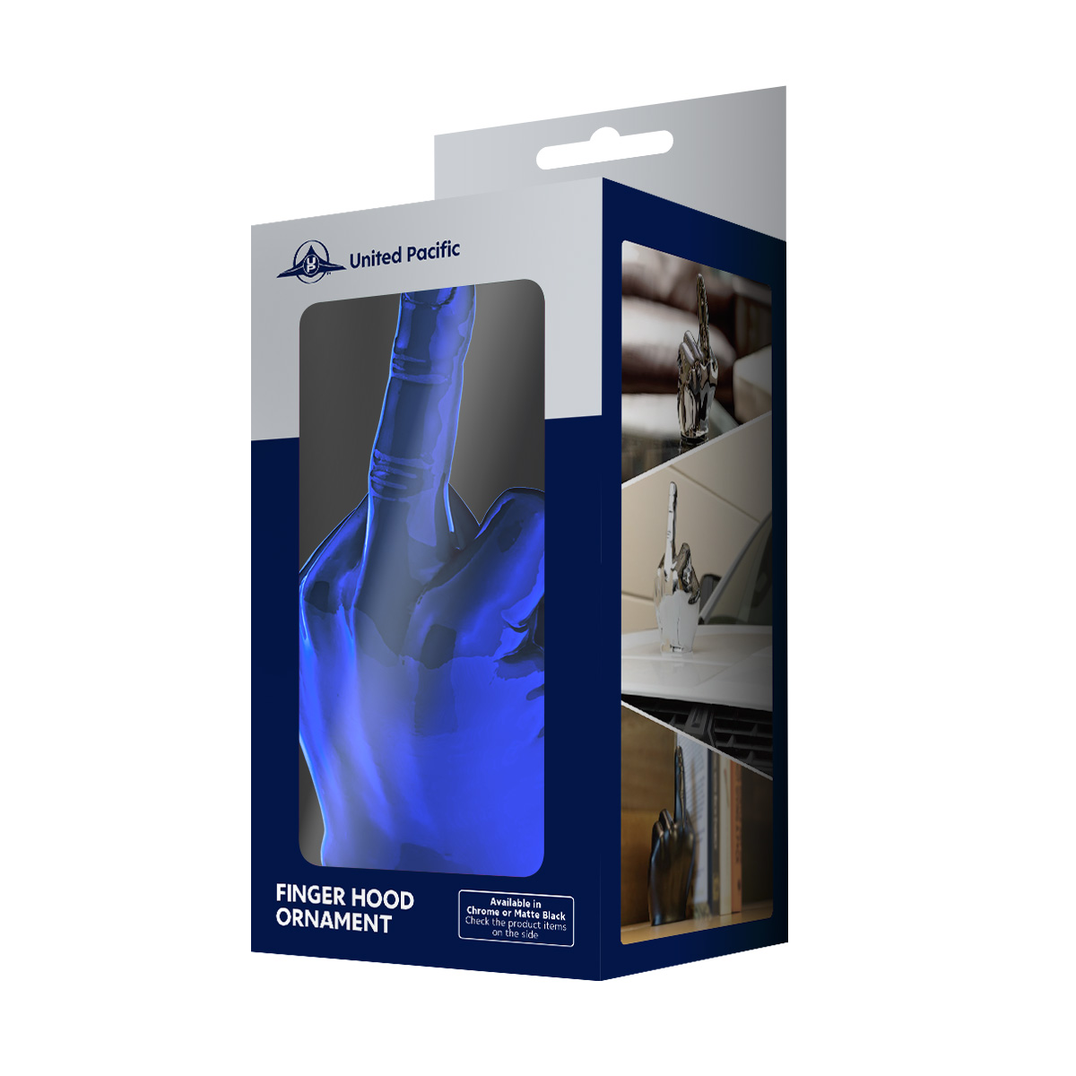 Candy Color Finger Hood Ornament-Indigo Blue - Thumbnail 11