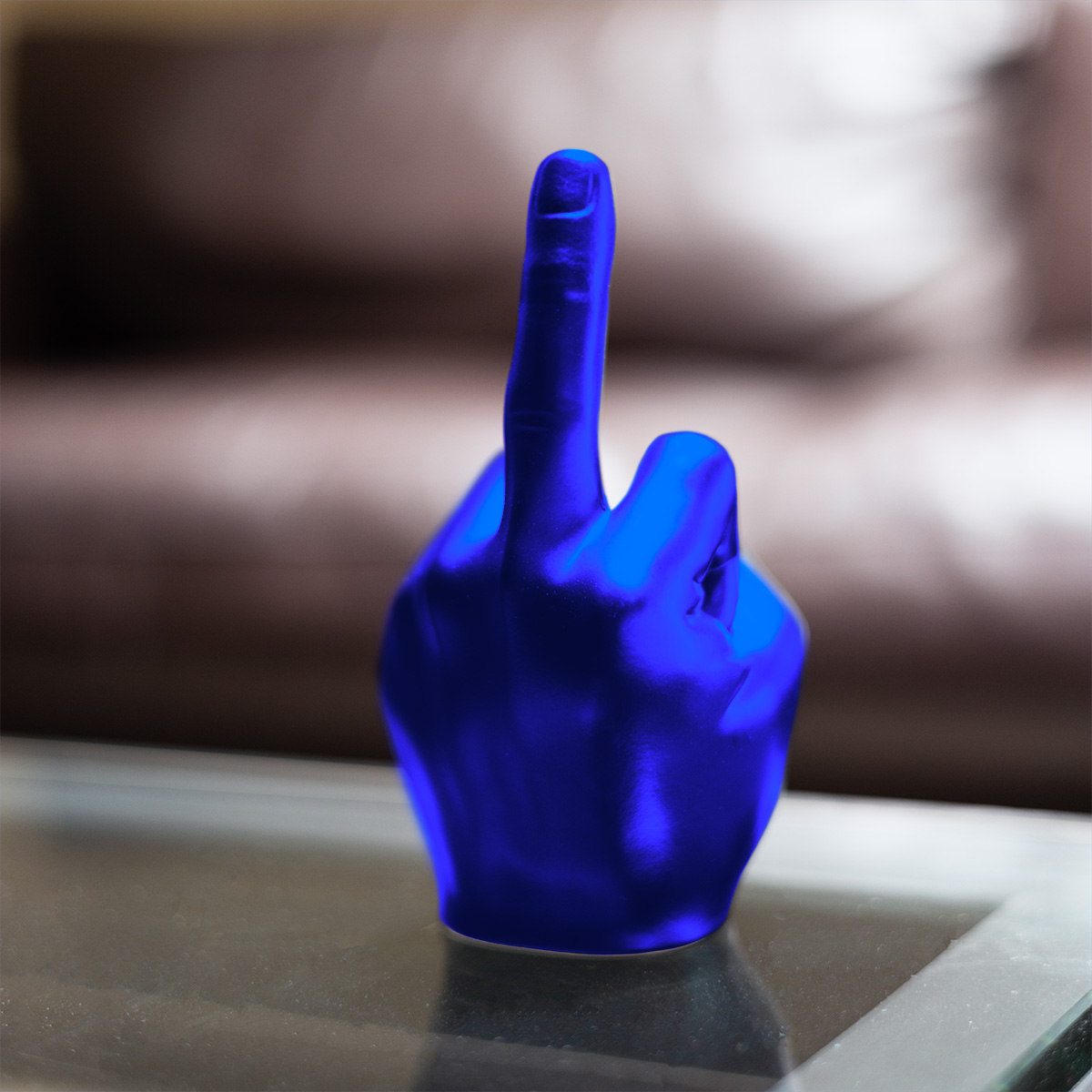 Candy Color Finger Hood Ornament-Indigo Blue - Thumbnail 14