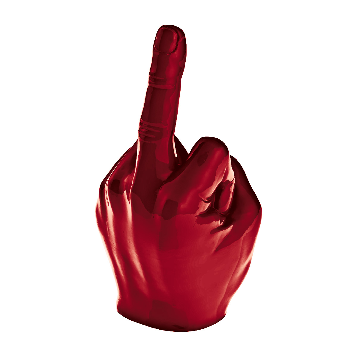 Candy Color Finger Hood Ornament-Candy Red - Thumbnail 2