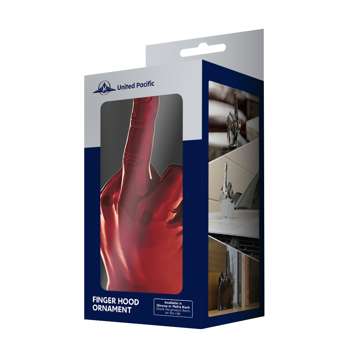 Candy Color Finger Hood Ornament-Candy Red - Thumbnail 11