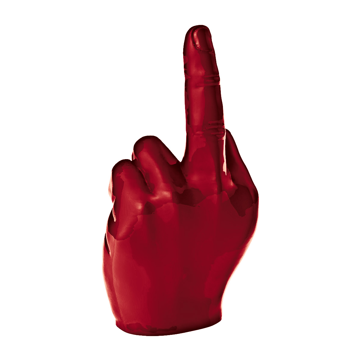 Candy Color Finger Hood Ornament-Candy Red - Thumbnail 6