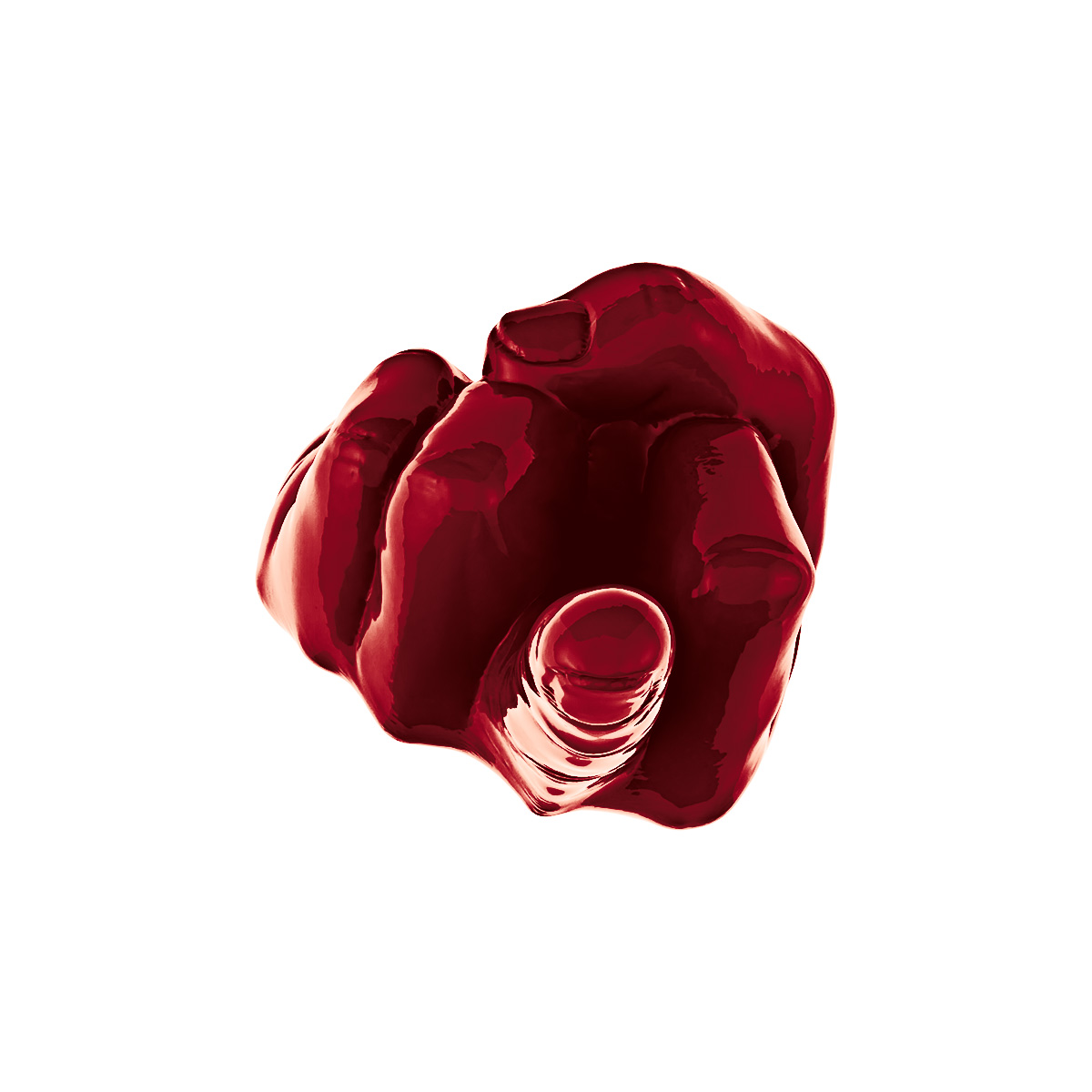 Candy Color Finger Hood Ornament-Candy Red - Thumbnail 7