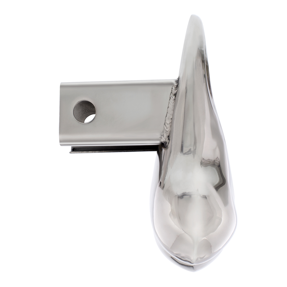 Stainless Low-Hanging Balls Hitch Cover (Bulk) - Thumbnail 3