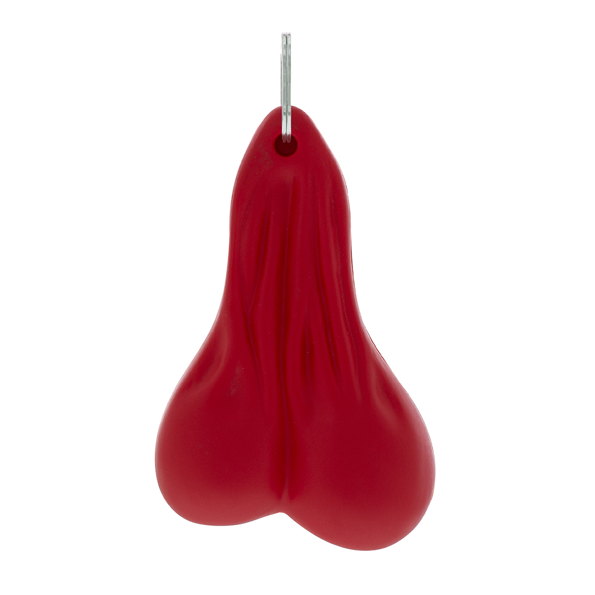 4-1/4" Stress Ballz Novelty Keychain - Red - Thumbnail 6