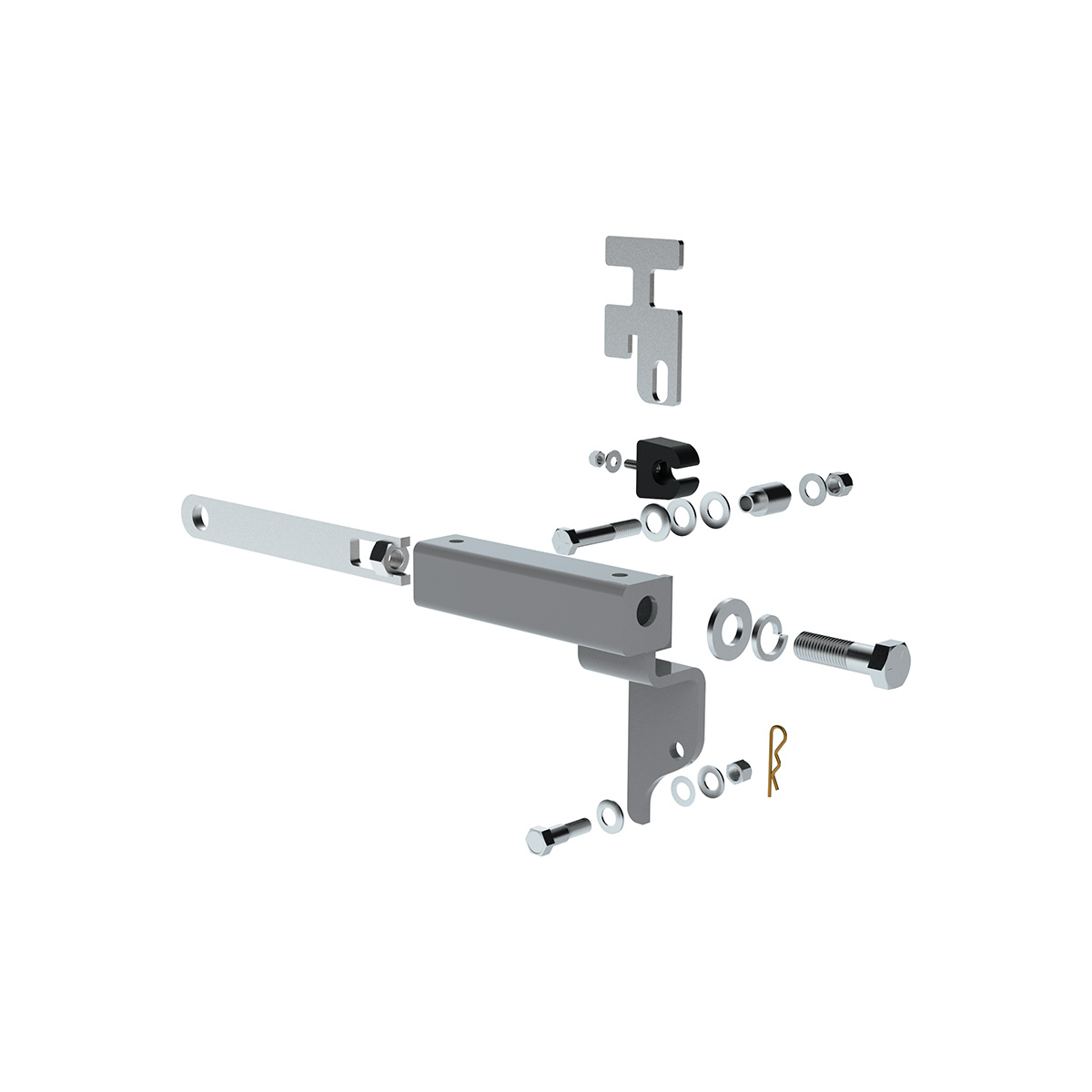 HighwayShield I10-304 Stainless Steel Grille Guard & Bracket Kit For 2022-2025 PB 579 & KW T680 - Thumbnail 8