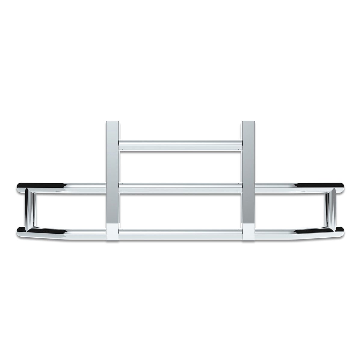 HighwayShield I25-304 Stainless Steel Grille Guard & Bracket Kit 2013-2021 Kenworth T680