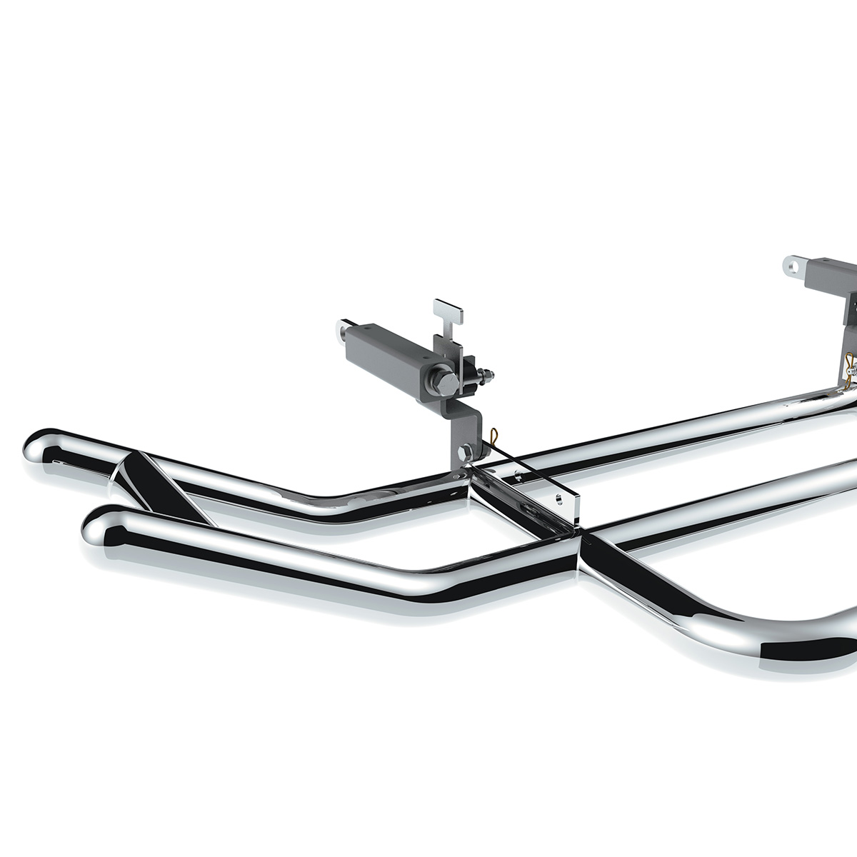 HighwayShield I25-304 Stainless Steel Grille Guard & Bracket Kit For 2022-2025 Peterbilt 579 & Kenworth T680 - Thumbnail 7