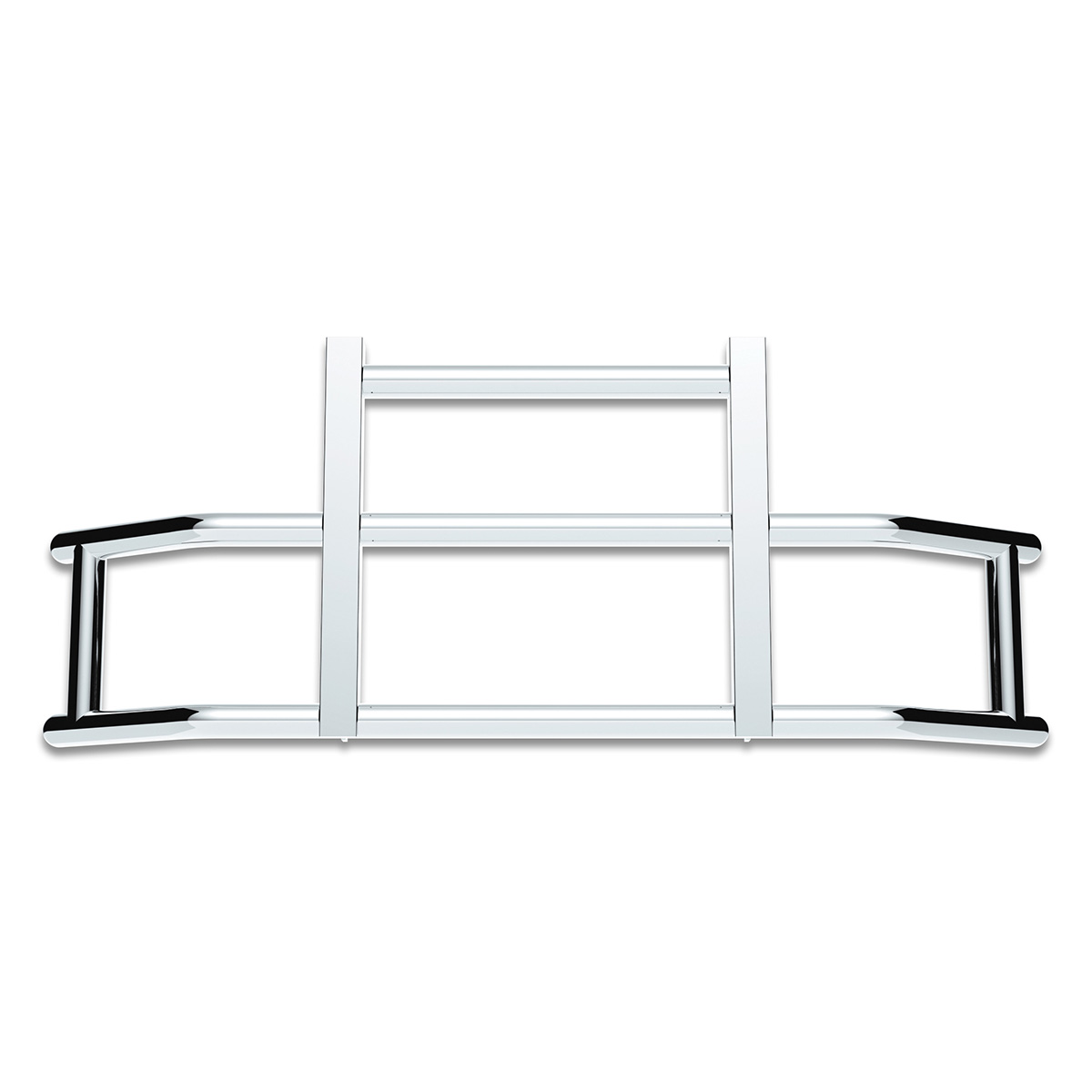 HighwayShield I25 R-304 Stainless Steel Grille Guard & Bracket Kit 2013-2021 Kenworth T680 - Thumbnail 3