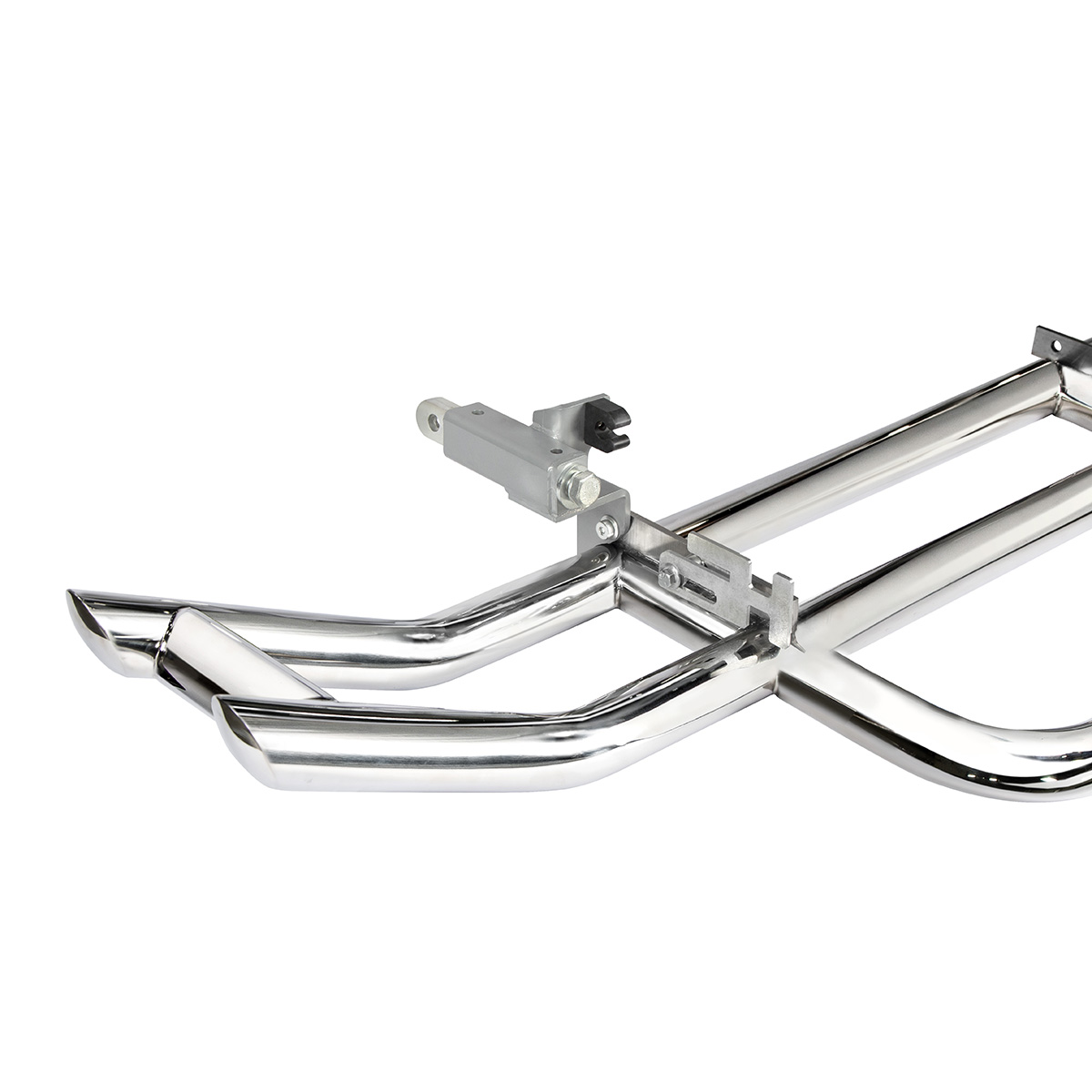 HighwayShield I25 R-304 Stainless Steel Grille Guard & Bracket Kit For 2003-2017 Volvo VNL - Thumbnail 6