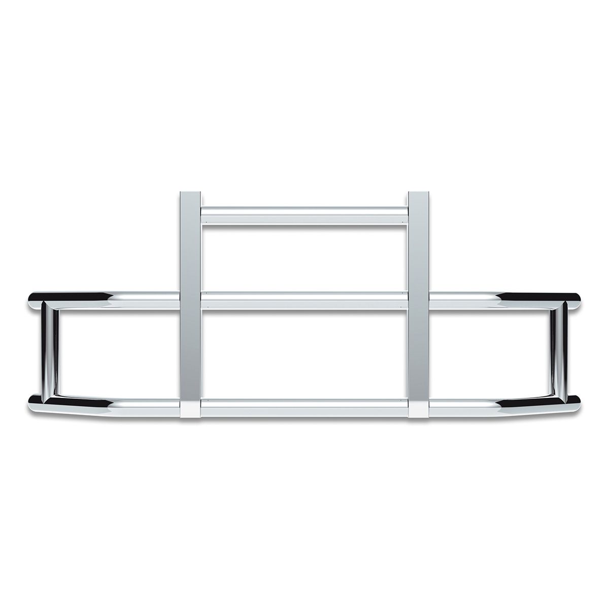 HighwayShield I25 R-304 Stainless Steel Grille Guard & Bracket Kit For 2018-2024 Volvo VNL