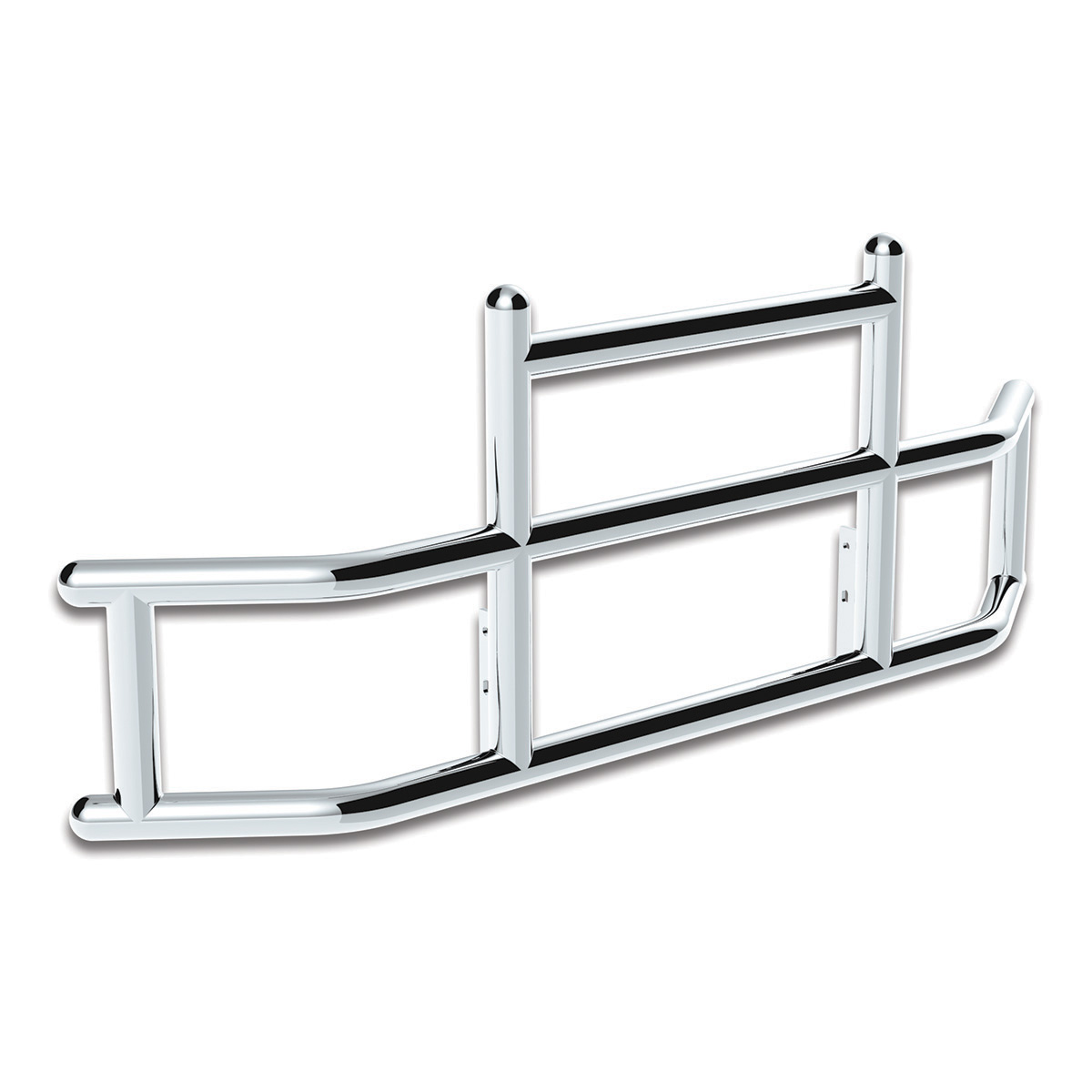 HighwayShield I20 R-304 Stainless Steel Grille Guard & Bracket Kit For 2012-2021 Peterbilt 579 - Thumbnail 2