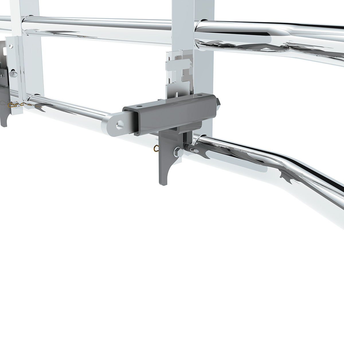 HighwayShield I40-304 Stainless Steel Grille Guard & Bracket Kit For 2018-2024 Volvo VNL - Thumbnail 5