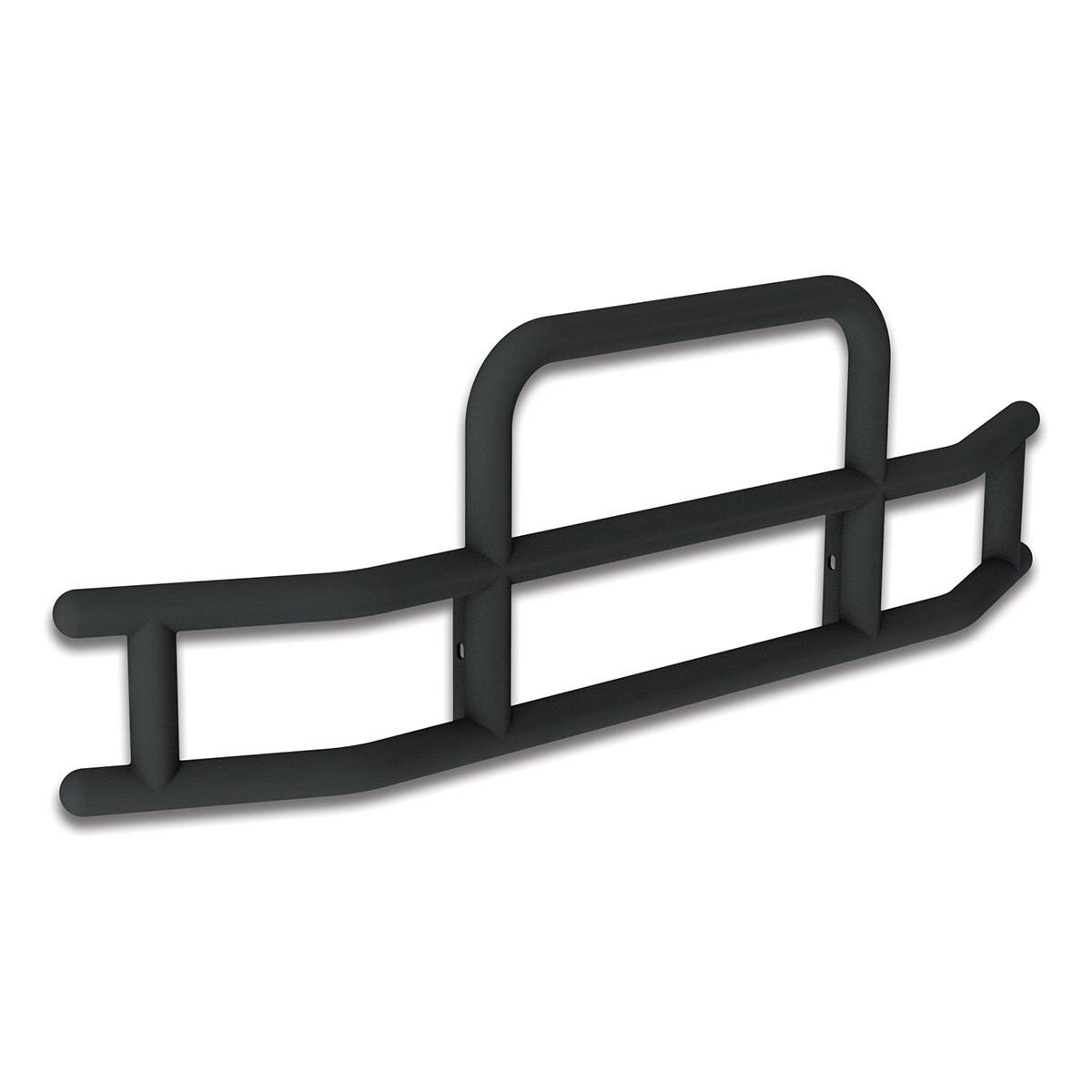 HighwayShield I15-Matte Black Grille Guard & Bracket Kit 2013-2021 Kenworth T680 - Thumbnail 2