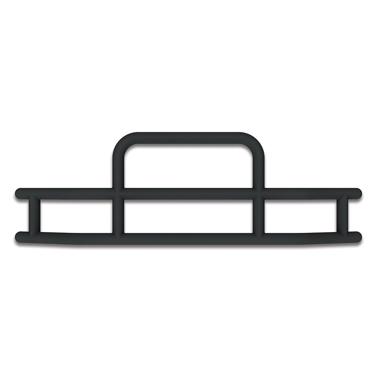 HighwayShield I15-Matte Black Grille Guard & Bracket Kit For 2003-2017 Volvo VNL