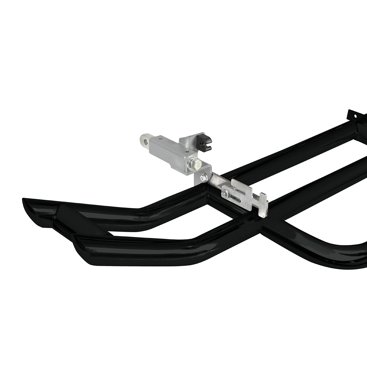 HighwayShield I15-Matte Black Grille Guard & Bracket Kit For 2003-2017 Volvo VNL - Thumbnail 7