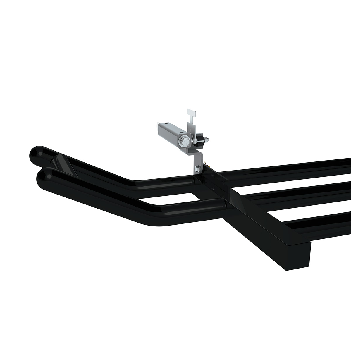 HighwayShield I15-Matte Black Grille Guard & Bracket Kit For 2018-2024 Volvo VNL - Thumbnail 6