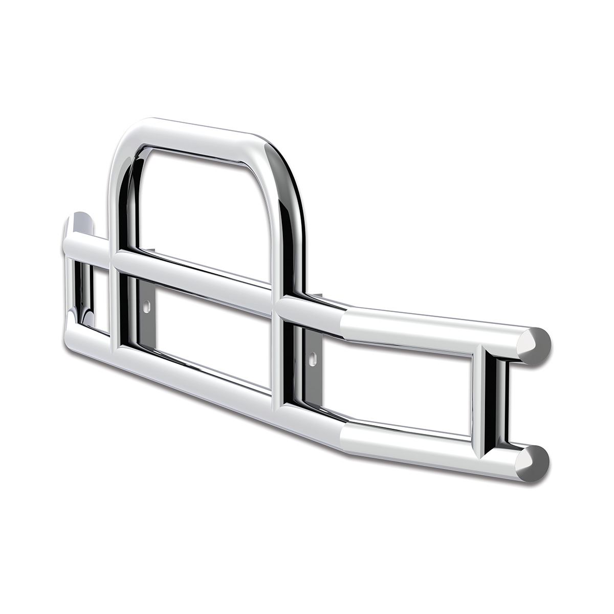 HighwayShield I15-304 Stainless Steel Grille Guard & Bracket Kit For 2022-2025 Peterbilt 579 & Kenworth T680 - Thumbnail 2