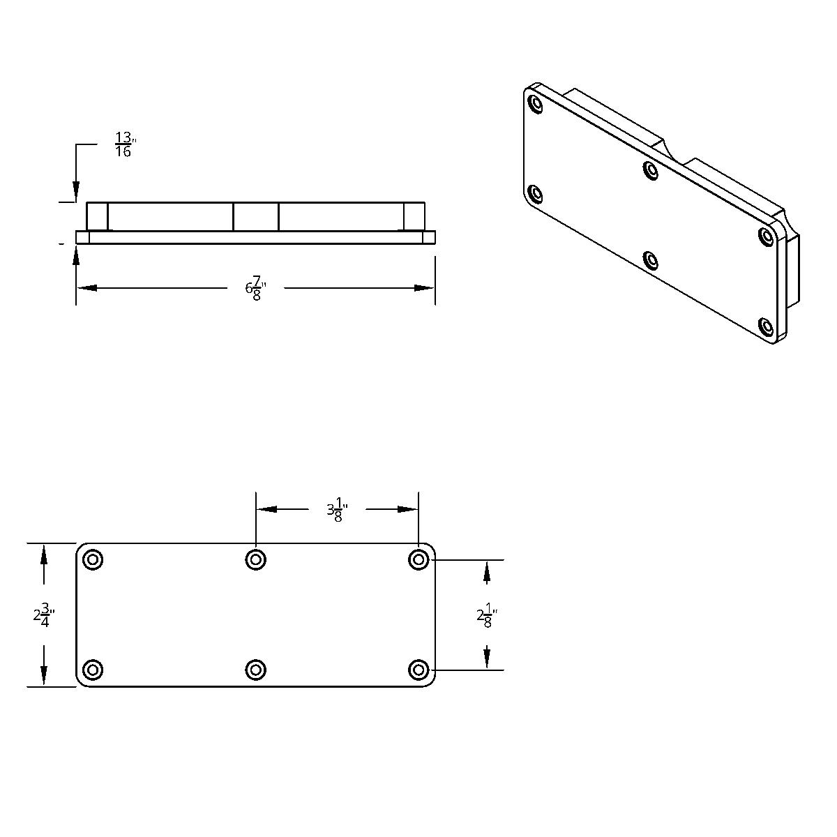 18 LED West Coast Mirror Light (Bulk) - Thumbnail 7