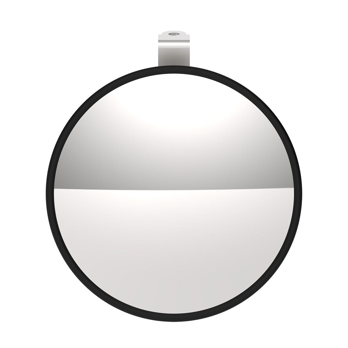 8-1/2" 430 Stainless Steel Convex Mirror With LED - Passenger - Thumbnail 8