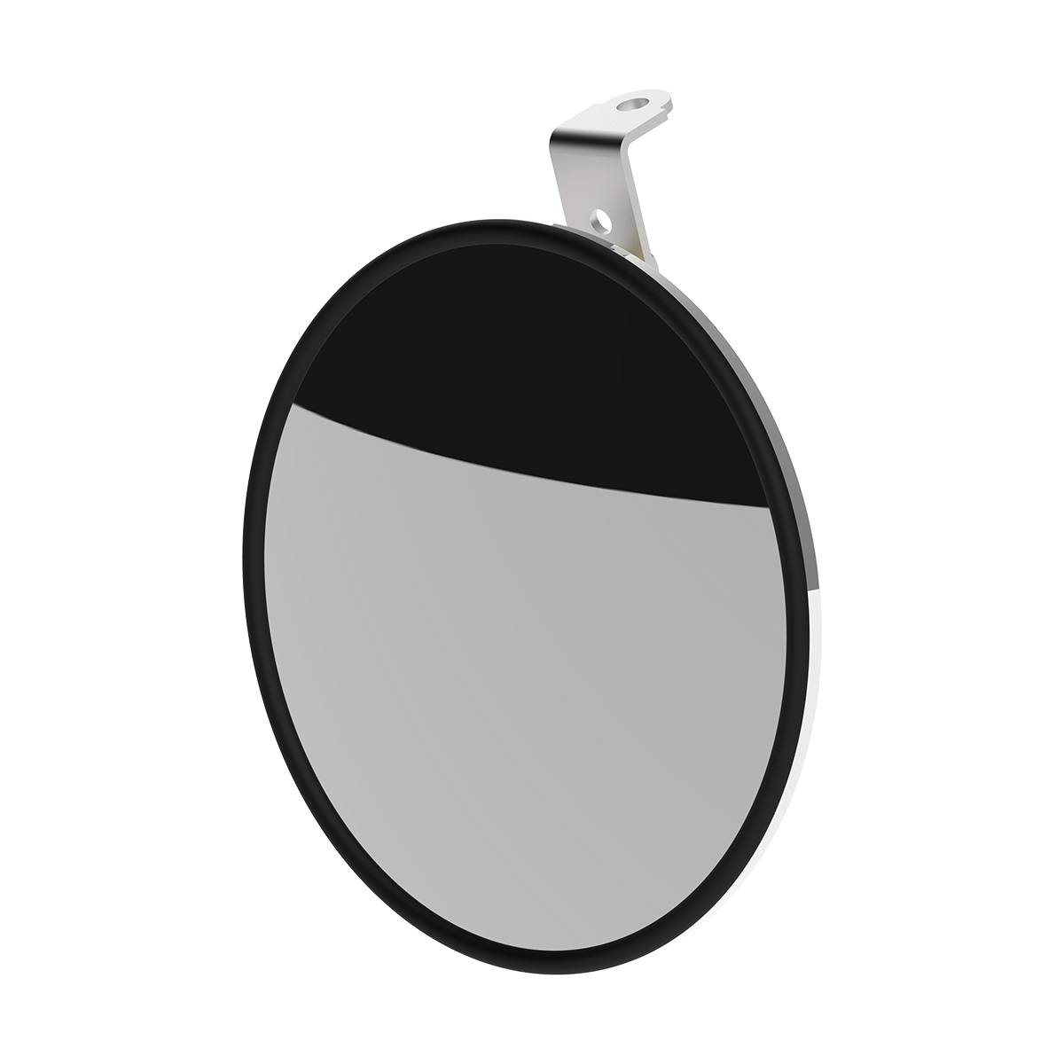 8-1/2" 430 Stainless Steel Convex Mirror With LED - Passenger - Thumbnail 9