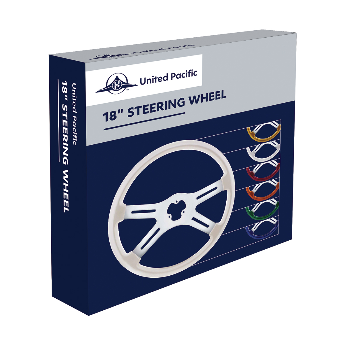 18" Candy Color 4 Spoke Steering Wheel - Candy Apple Green - Thumbnail 4