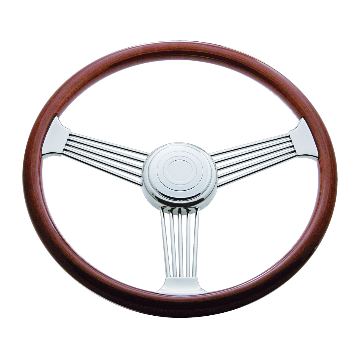 18" Banjo Steering Wheel With Hub & Horn Button Kit For Peterbilt (1998-2005), Kenworth (2001-2002) - Thumbnail 2