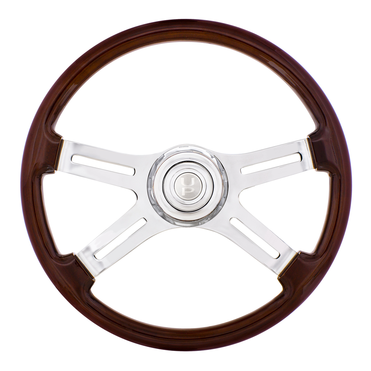 18" 4 Spoke Steering Wheel With Hub & Horn Kit  - Freightliner 1989-July 2006 - Thumbnail 4