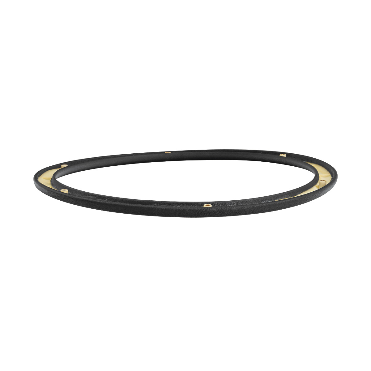 18" Black Leather Replacement Rim For United Pacific Leather Rim Steering Wheels - Thumbnail 5