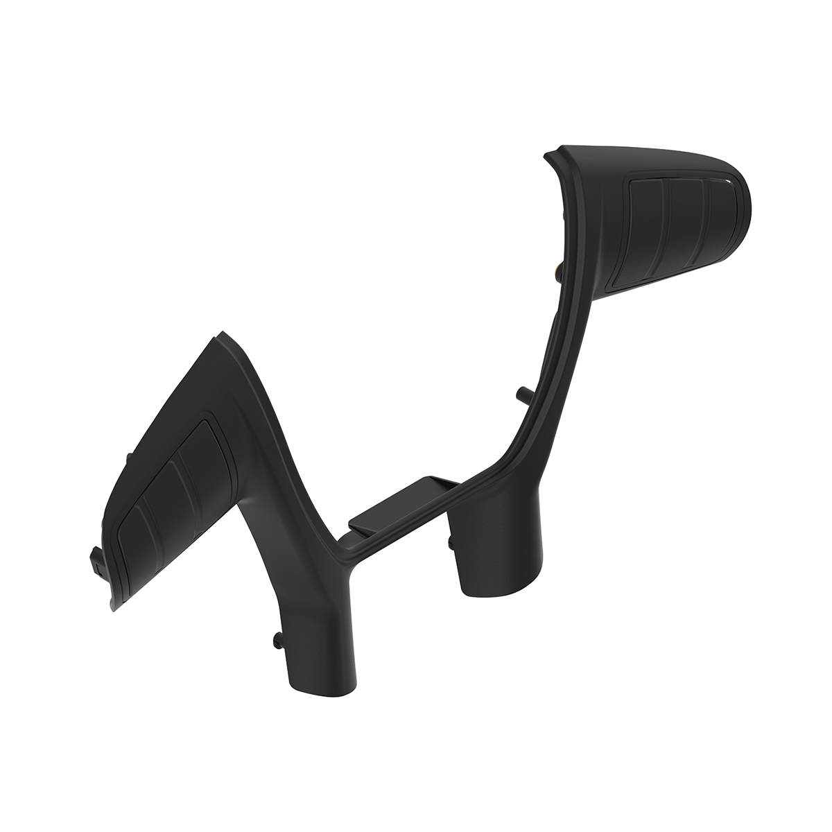 Plastic Trim For United Pacific YourGrip Peterbilt 579/Kenworth T680 Steering Wheel - Black - Thumbnail 2