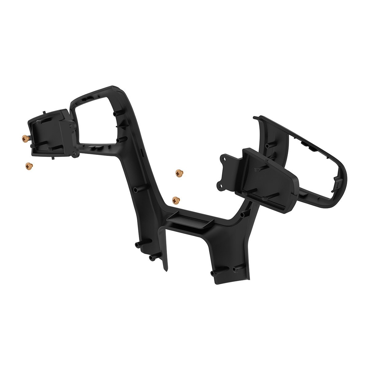 Plastic Trim For United Pacific YourGrip Peterbilt 579/Kenworth T680 Steering Wheel - Black - Thumbnail 5