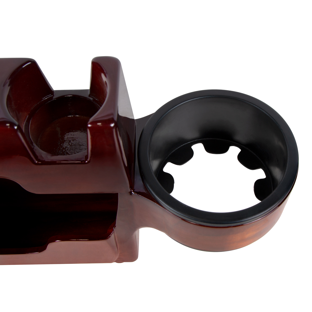 Wood Center Storage Console For Peterbilt - Thumbnail 2