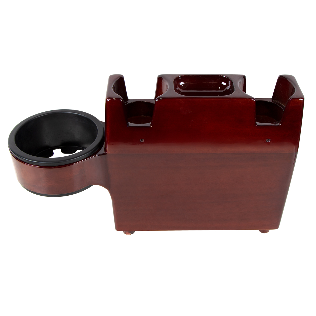 Wood Center Storage Console For Peterbilt - Thumbnail 3
