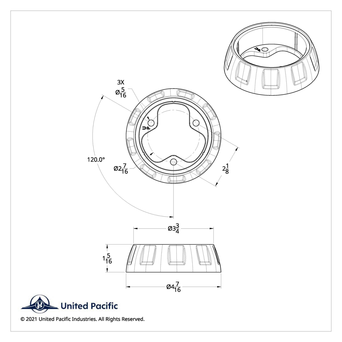 Steering Wheel Horn Bezel - Electric Yellow - Thumbnail 6