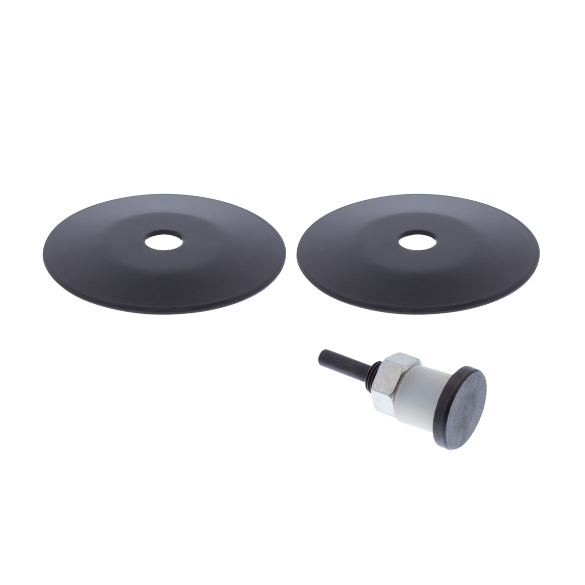4" Buffing Wheel Safety Flange And Mandrel Kit - Thumbnail 3