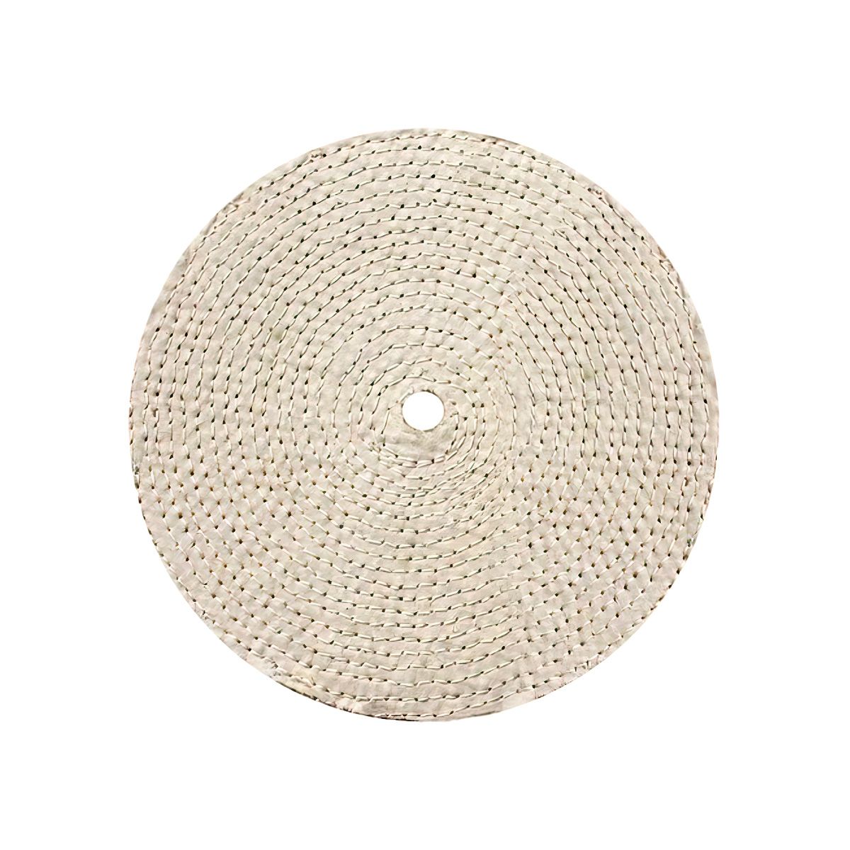 8" Muslin & Sisal Buff - 5/8" Arbor