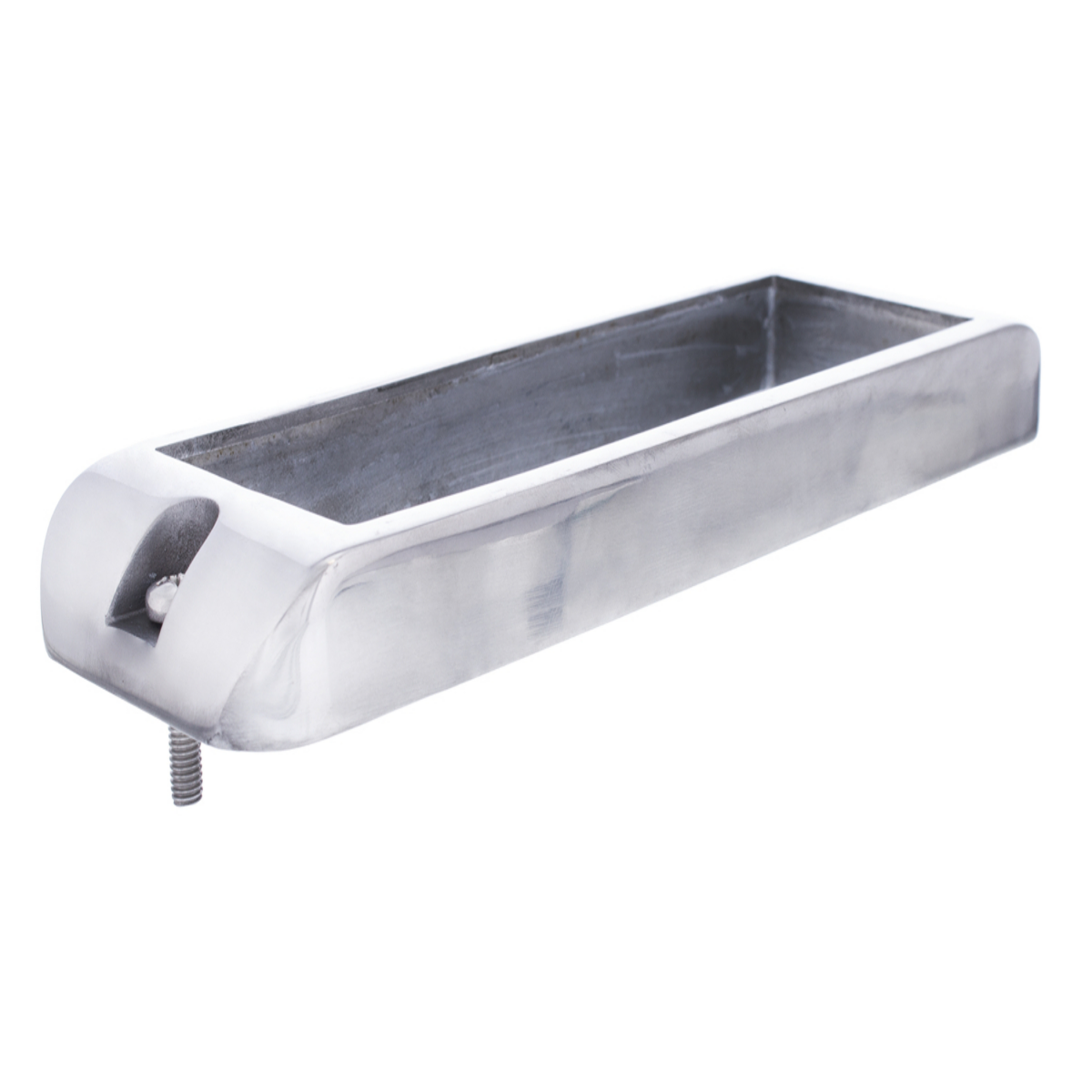 Stainless Shoe/Boot Scraper With Nylon Brush - Blue Brush - Thumbnail 6