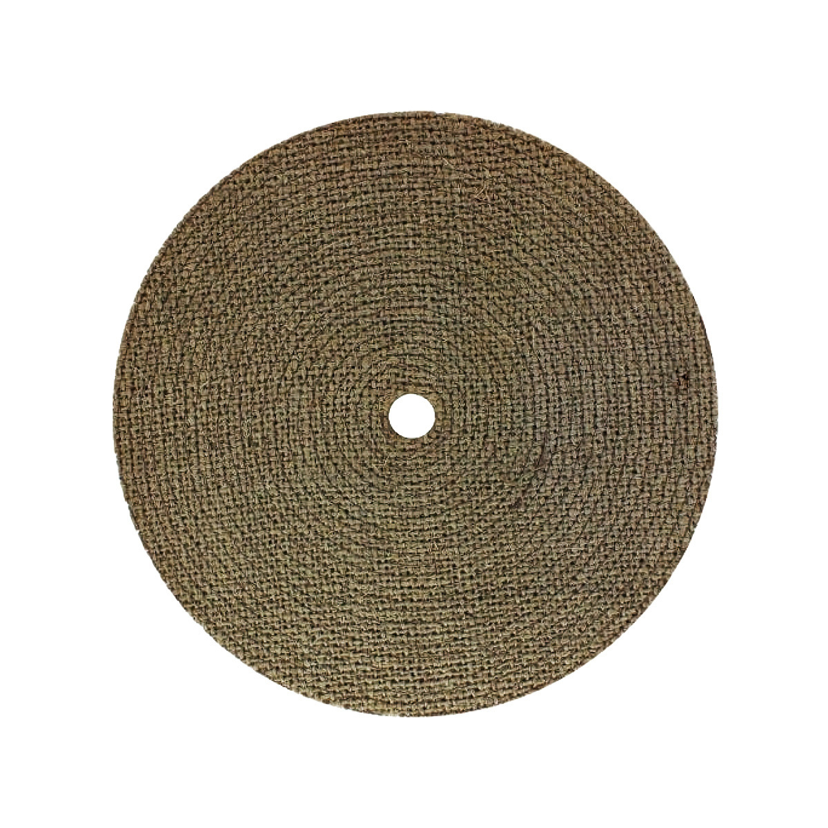 14" Blue Sisal Buff - 1-1/8" Arbor - Thumbnail 2