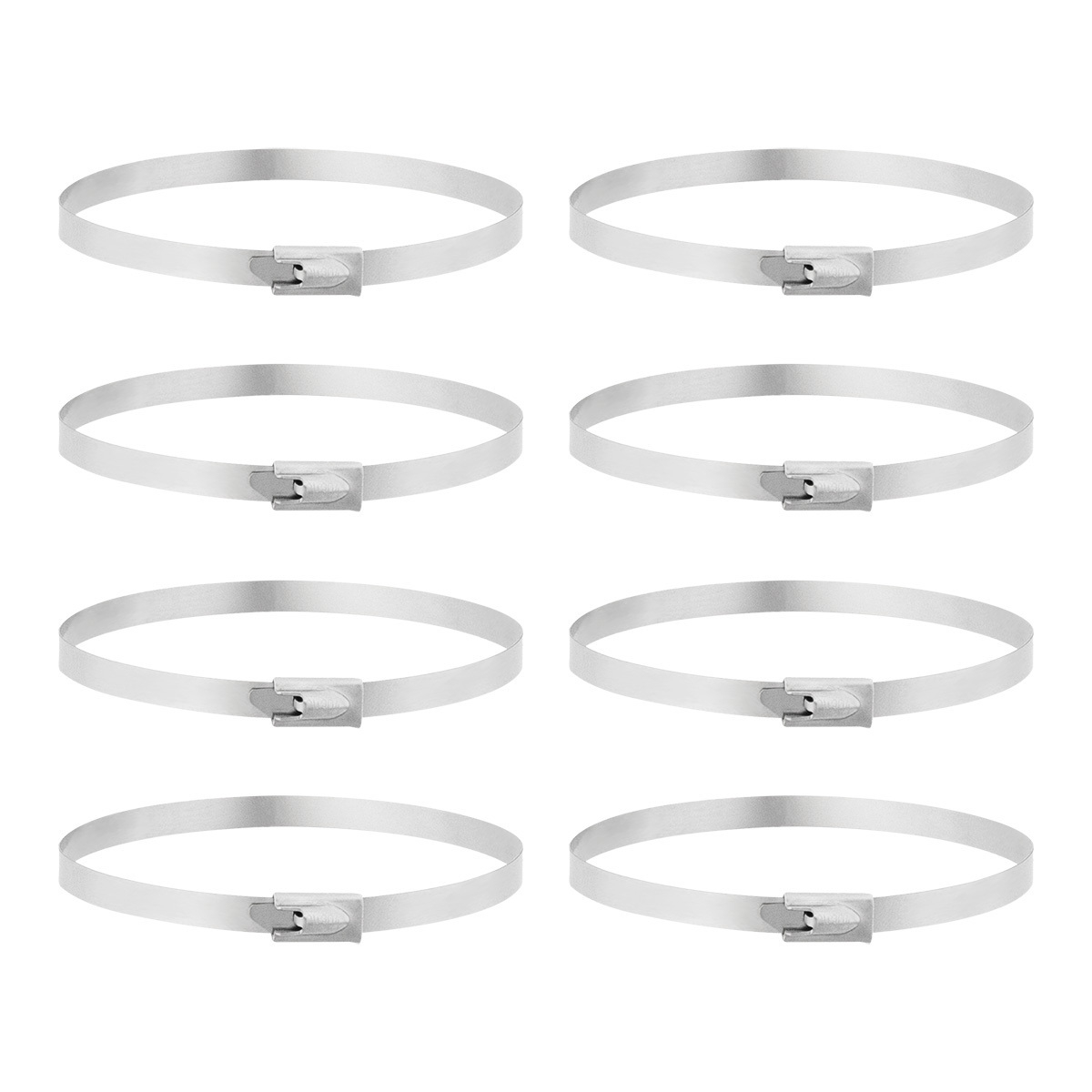 8" Stainless Locking Cable Ties (8-Pack) - Thumbnail 6