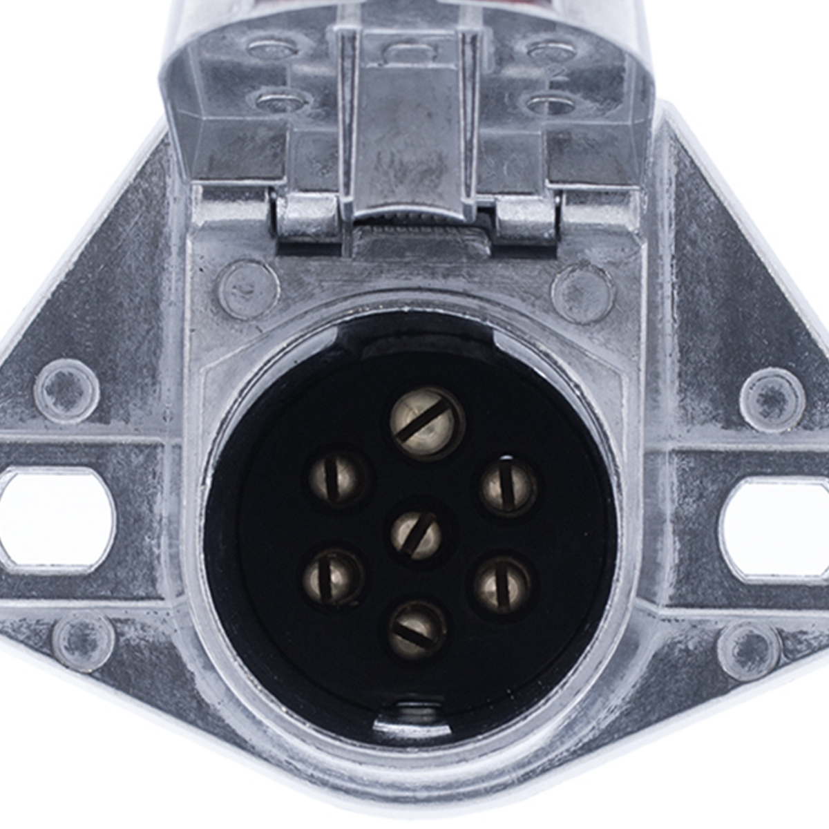 Round 7-Way Male Connector - Split Pin - Thumbnail 5