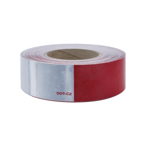 Reflexite Conspicuity Reflector Tape - 7" White/11" Red - Thumbnail 2