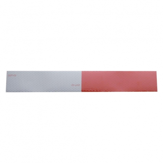 Reflexite Conspicuity Reflector Tape - 6" White/6" Red