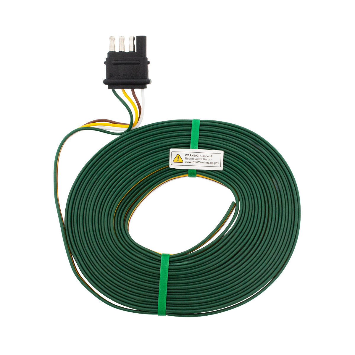 4 Way LED Trailer Light Harness - 25' Positive & Ground Leads - Thumbnail 4